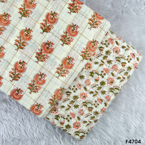 Printed Doria Cotton Fabric- F4704